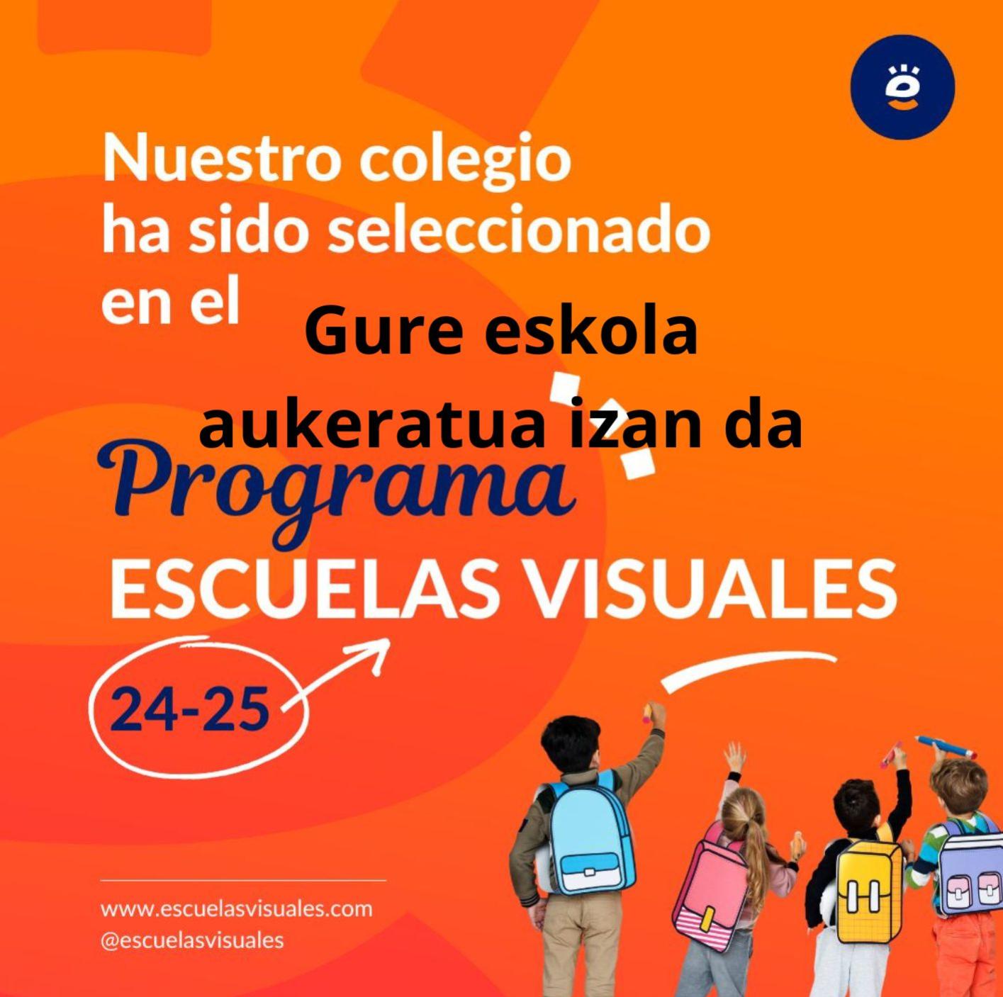 Participamos en el programa Escuelas Visuales